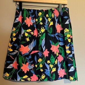 J. Crew Floral Skirt NWT Size 6